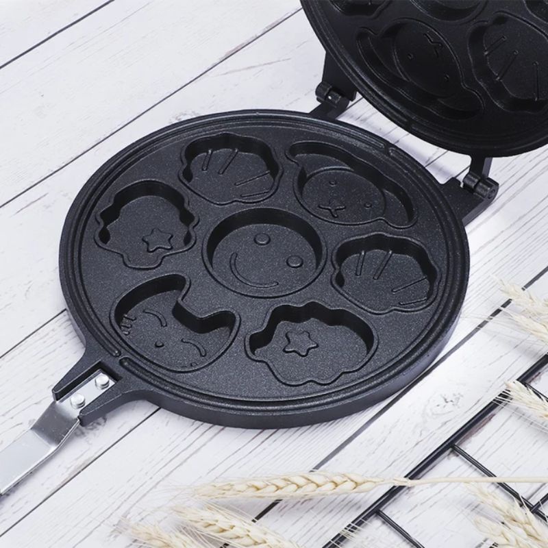 CETAKAN WAFFLE KARTUN (20-CM)