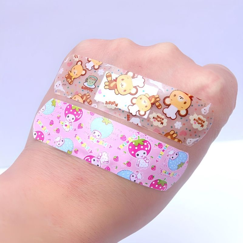 Hansaplast karakter anak 1 pak isi 5pcs  / tensoplast / band aid /plester lukas P3K