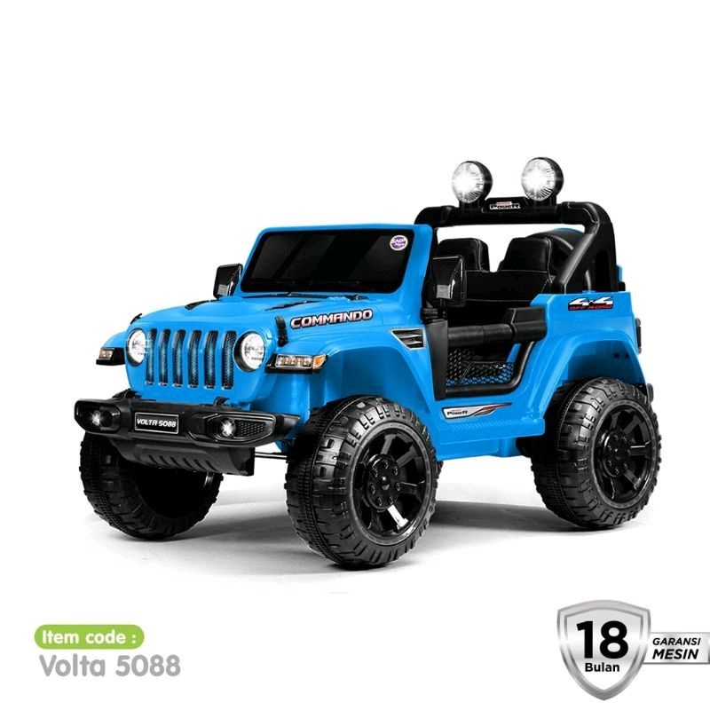 Mobil Aki Anak Jeep Offroad Shp Volta - 5088 Commando