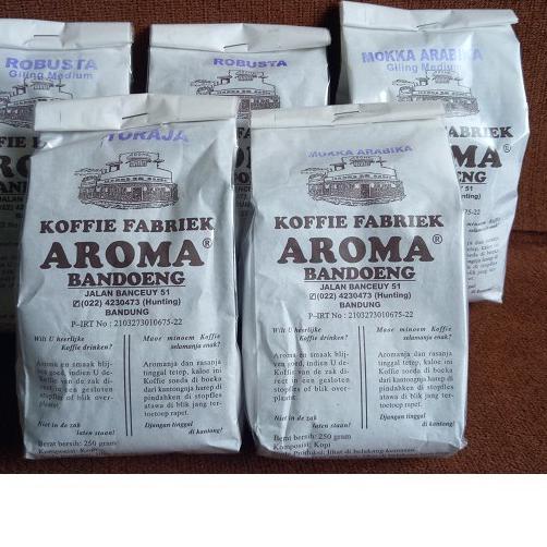 

BISA COD ✔️KOPI AROMA 500 GR - ARABICA / ROBUSTA - Fresh Asli - BUBUK HALUS / MEDIUM / KASAR / BIJI KOPI - Tokomart Shop - Indonesia Coffee|SQ3