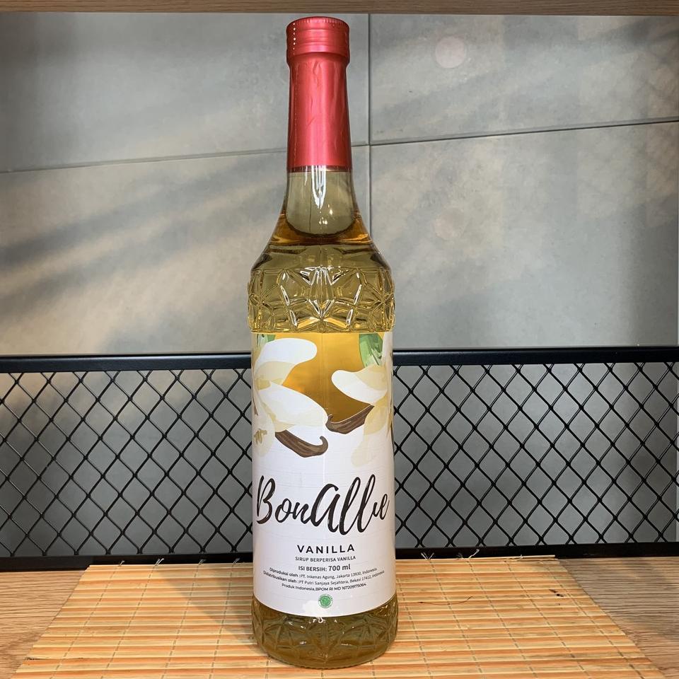 Produk terbaru--BONALLIE SYRUP VANILLA | SIRUP BONALLIE VANILLA 700ML