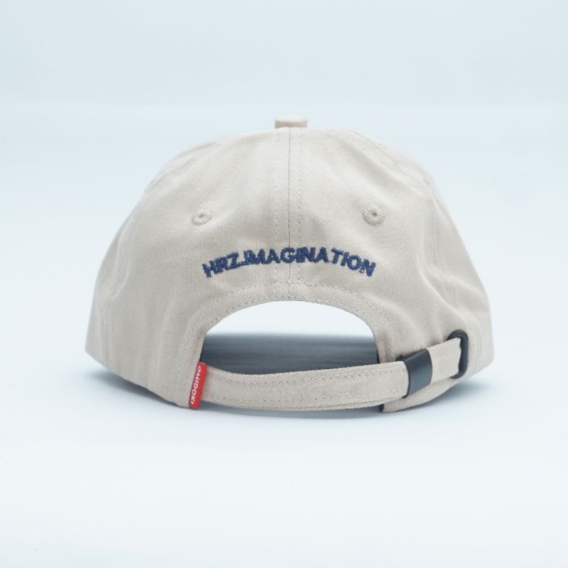 Omidoki Topi Polocaps Cream Navy Imgnt