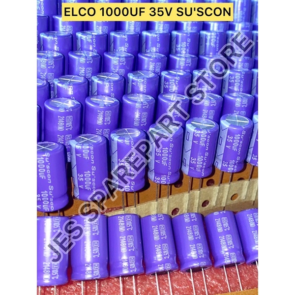 ELCO 1000UF 35V Su'scon