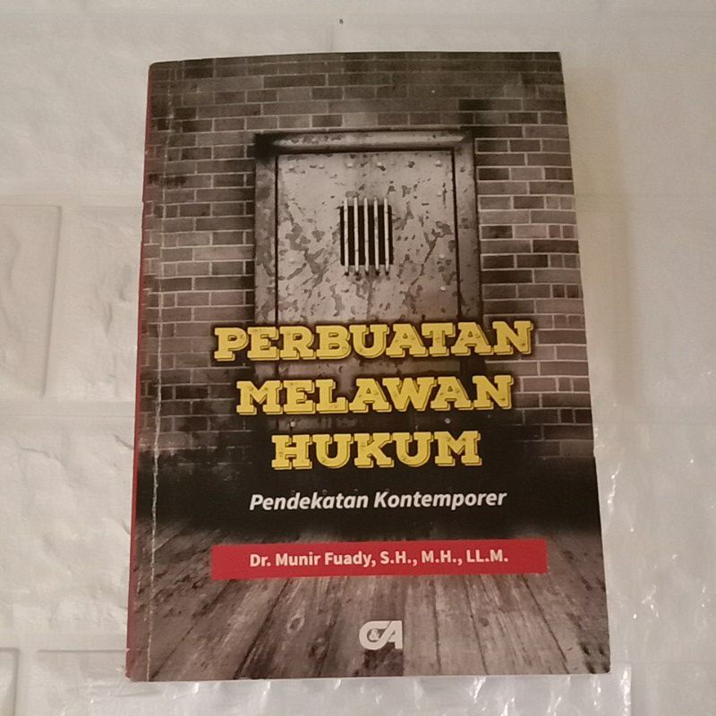 buku perbuatan melawan hukum