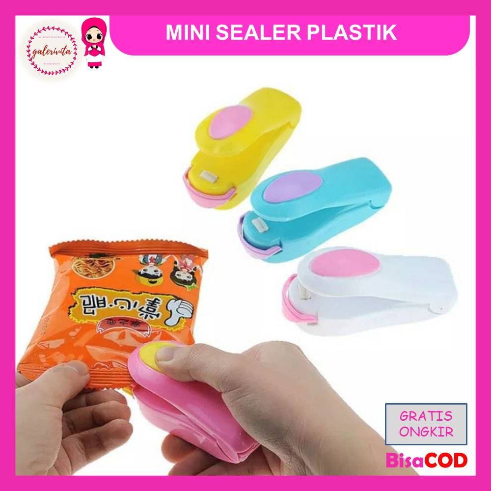 Mini Sealer Plastik / Hand Sealer Mini / Perekat Plastik Elektrik / Sealer Plastik Kemasan Serbaguna