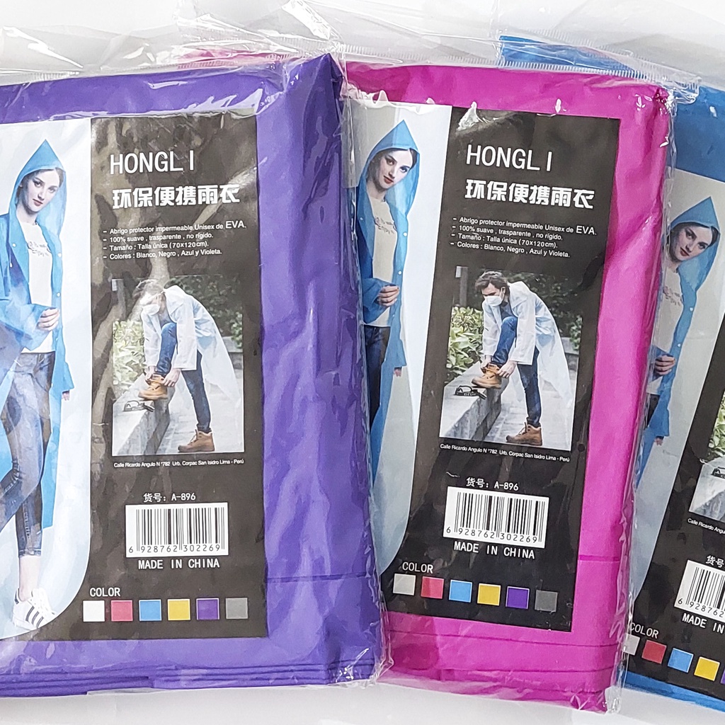 VOM Jas hujan Eva lightweight raincoat Dewasa - 0213