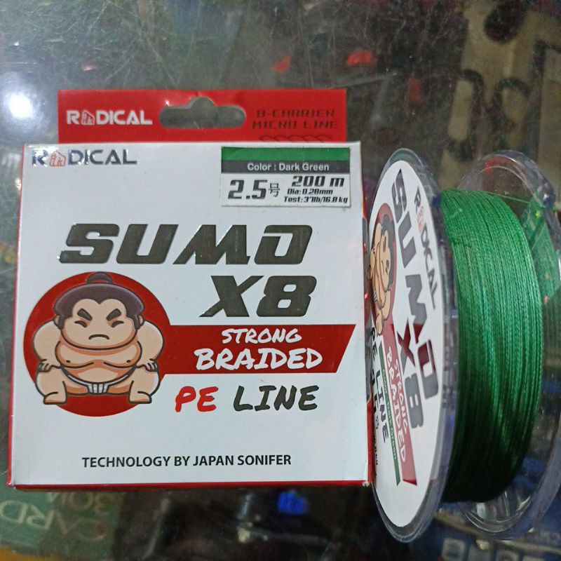 pe sumo 200 meter x8