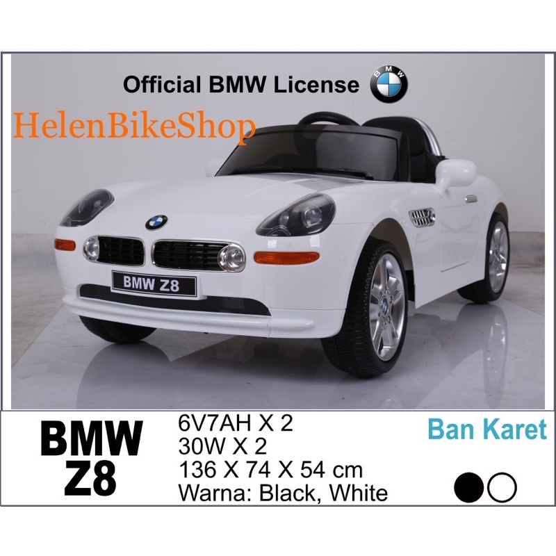 Mobilan Aki BMW Z8 licensi ban Karet