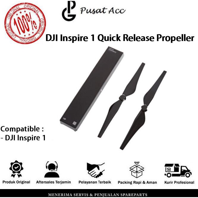 [ Promo ] Dji Inspire 1 Quick Release Propeller - Drone Kamera Dan Aksesoris