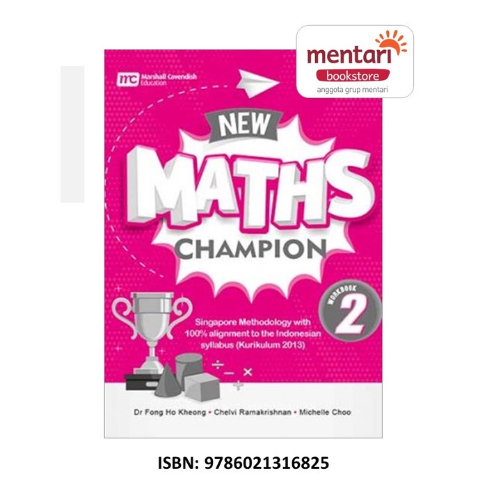 

✨COD✨ New Maths Champion | Buku SD | Matematika Bahasa Inggris - Work Book 2
