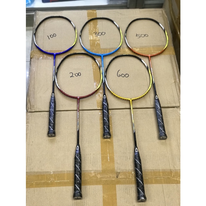 Raket Raket Badminton Rs Solitaire 100 200 300 500 600 Batangan