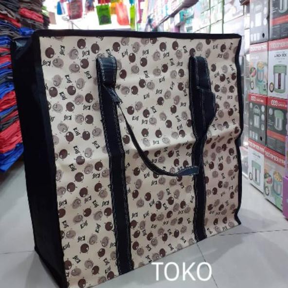 TOKO21GROSIR--TAS BAHAN TERPAL UKURAN XL,L,M TAS BELANJA TAS LAUNDRY