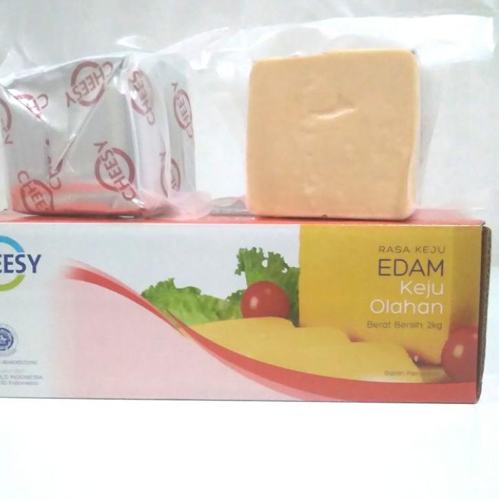 

Garansi Terbaik--Cheesy Keju Edam 500gr (Repack)/Cheese