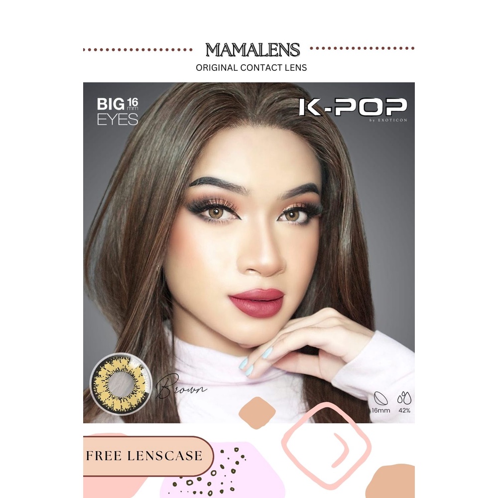 SOFTLENS X2 KPOP NORMAL &amp; MINUS -0.50 sd -3.00 | FREE LENSCASE - MAMALENS