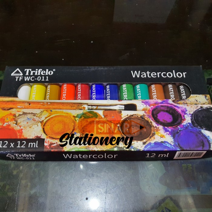 

Cuci Gudang Cat Air 12Warna 12Ml Tf Wc011 Trifello Berkualitas