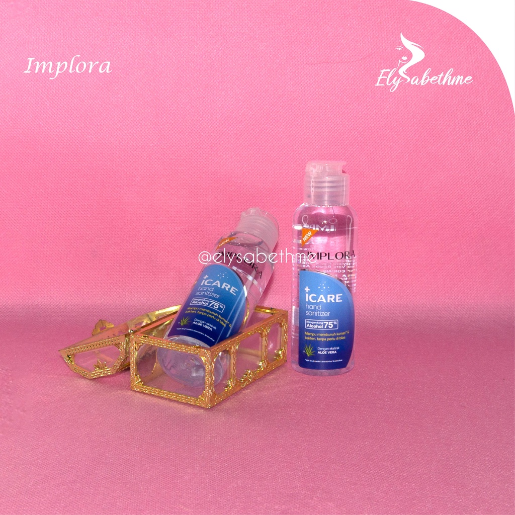 ✿ELYSABETHME✿  Implora hand sanitizer steril anti kuman gel dengan aloe vera anti tangan kering