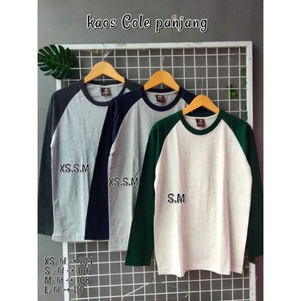 Kaos lengan panjang cole