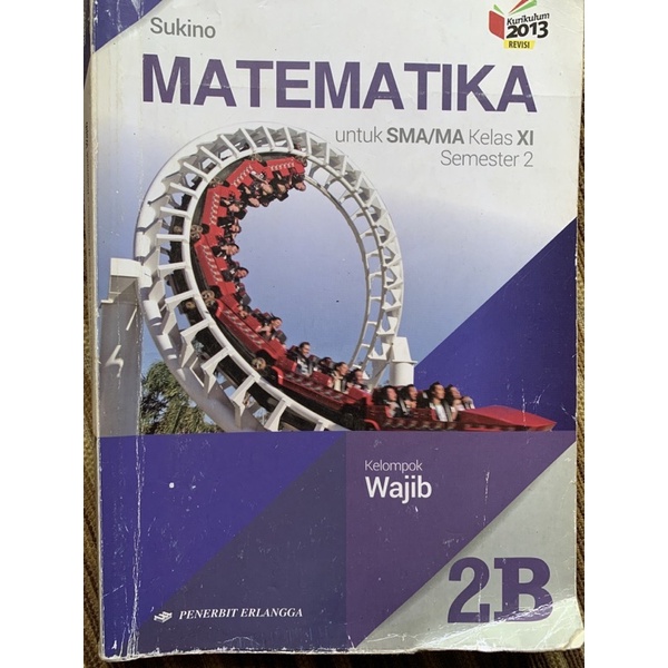 Matematika Wajib Sukino 2B