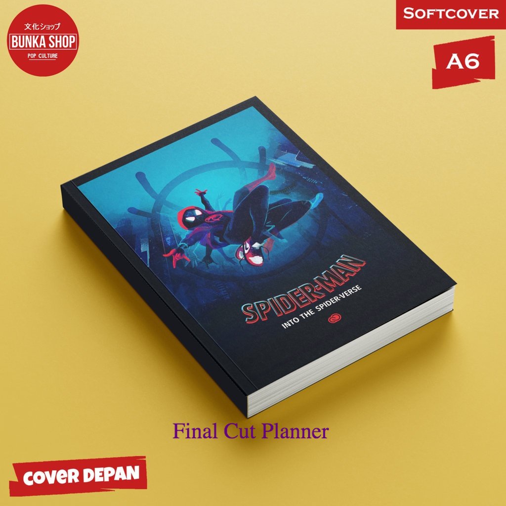 

Pocket Note Marvel Spiderman 2 Softcover A6 Buku Tulis Catatan Notes Agenda Planner Jurnal