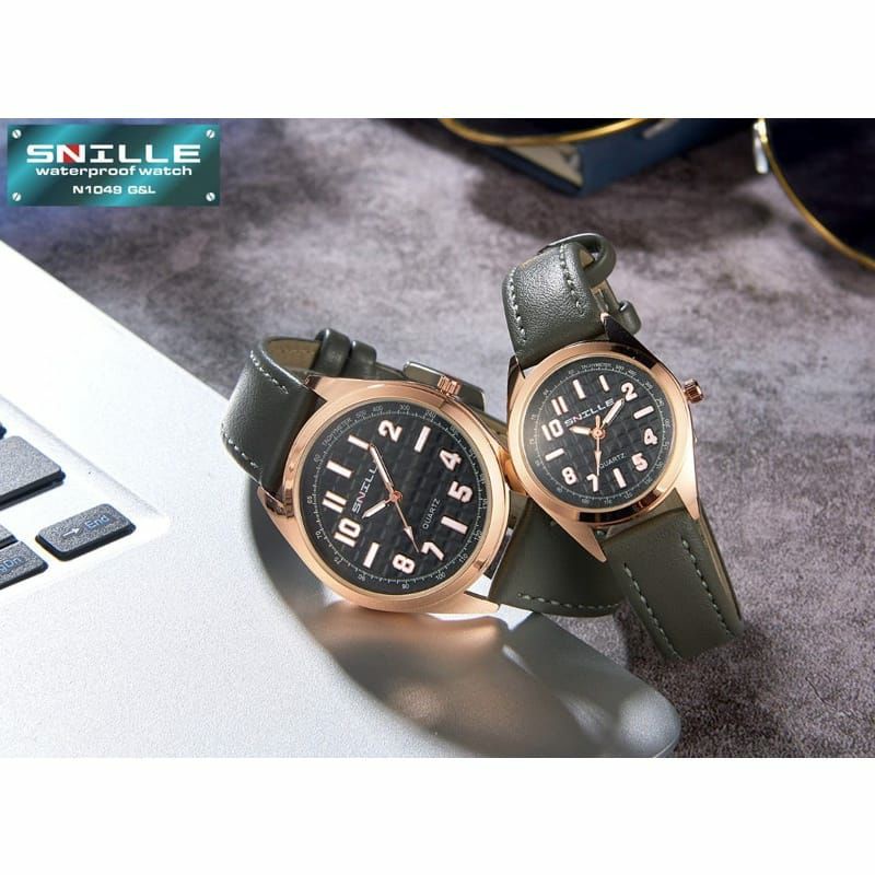 Jam Tangan Snille Couple 1049 Warna Pilihan Pria dan Wanita Jam Tangan Sepasang