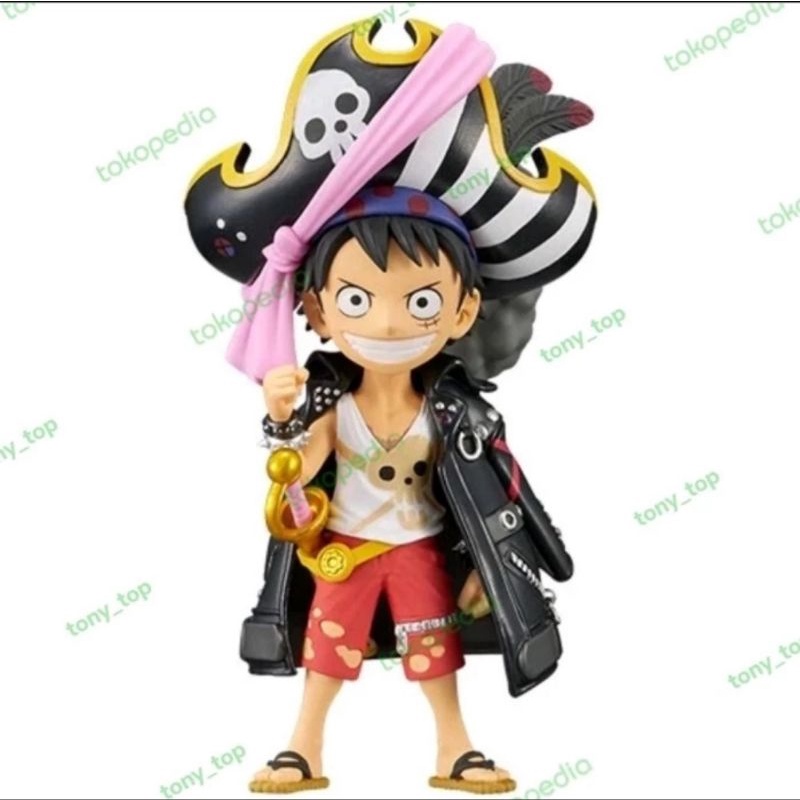 WCF One Piece Luffy Film Red Monkey D Figure Gashapon Banpresto Bandai