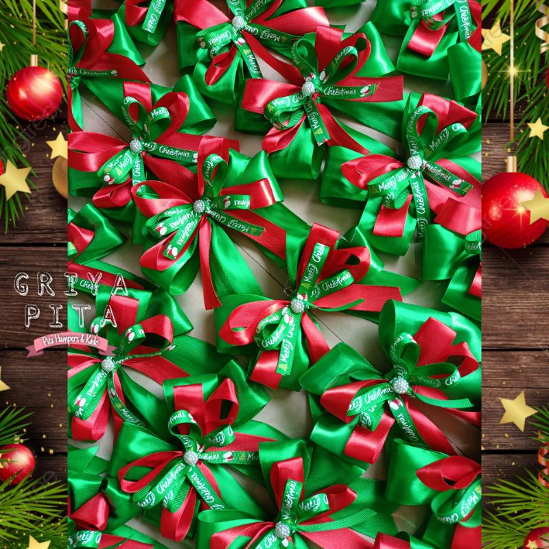 

Christmas Pita series T-3 Green, Pita instan untuk Hampers & parcel natal
