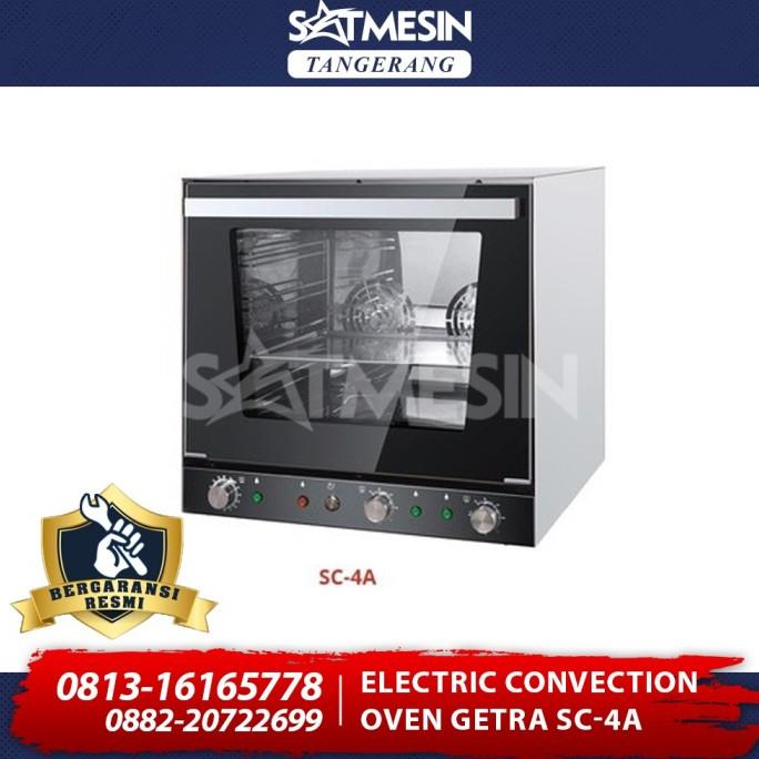 Getra Sc-4A Elektrik Convection Oven/Oven Listrik/Oven Kue/Oven Roti Jamilakesuma