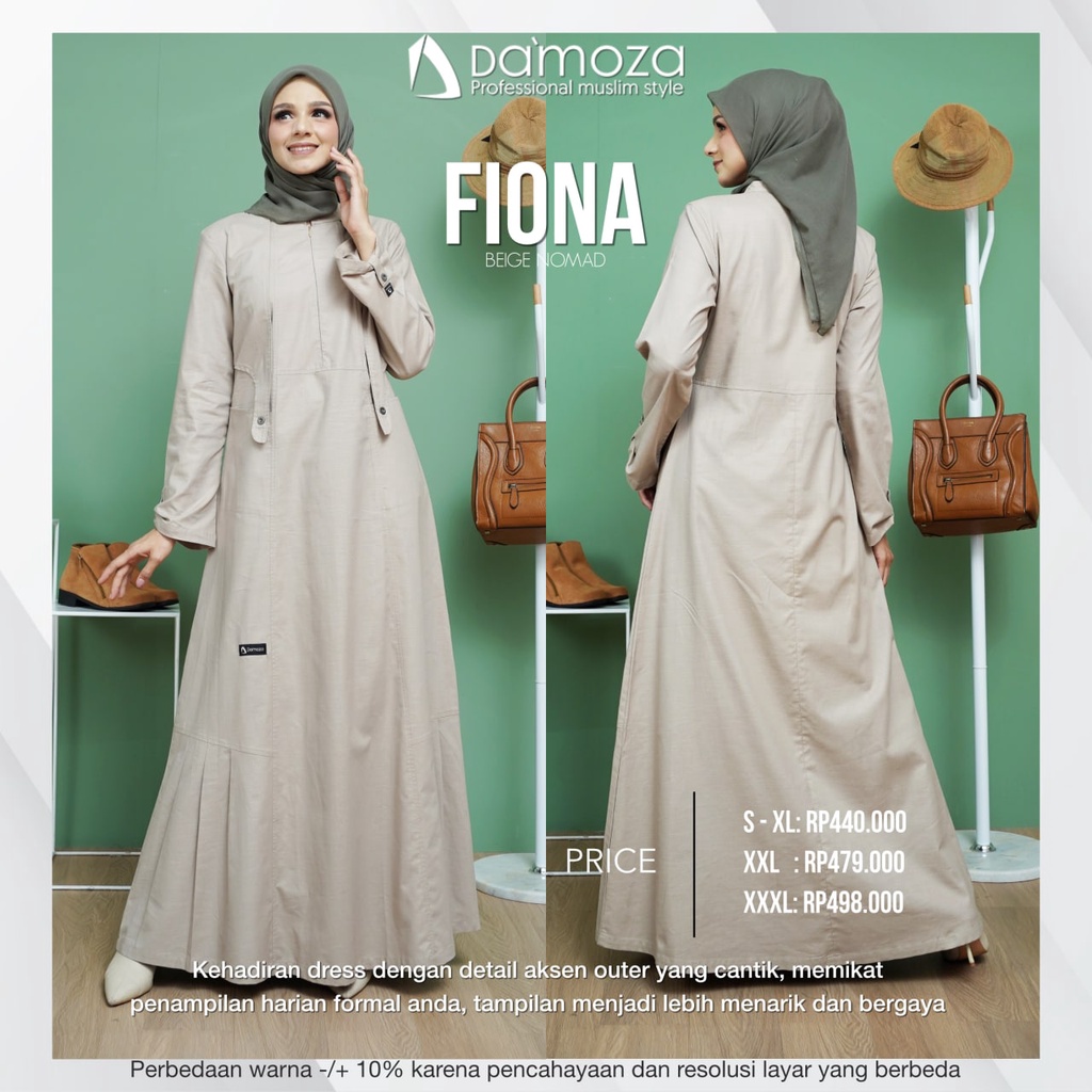GAMIS DAMOZA FIONA/ GAMIS CASUAL MUTIF DAMOZA FIONA/ GAMIS MUTIF FIONA