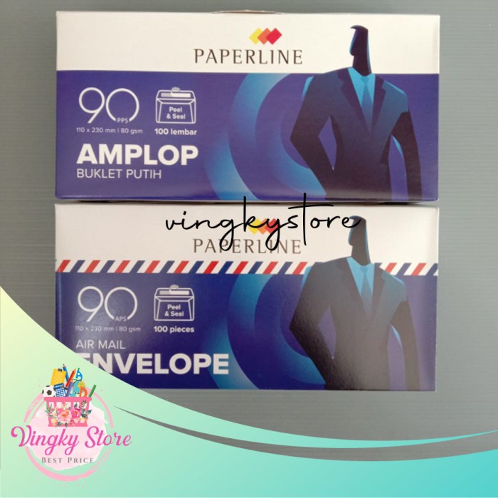 

Cuci Gudang Amplop Paperline 90 Aps & Pps ( 110 X 230Mm) 100 Lembar Terlaris