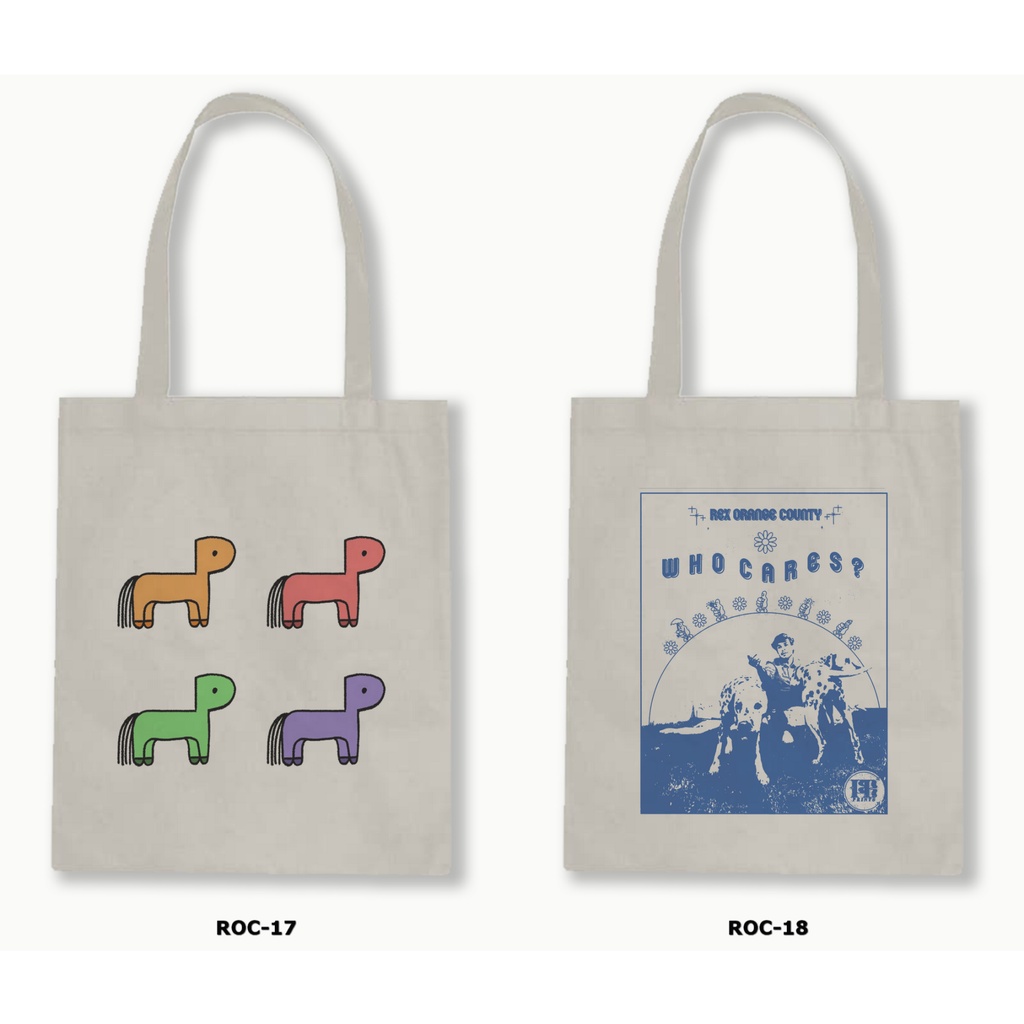 TOTE BAG BLACU - REX ORANGE COUNTY 1