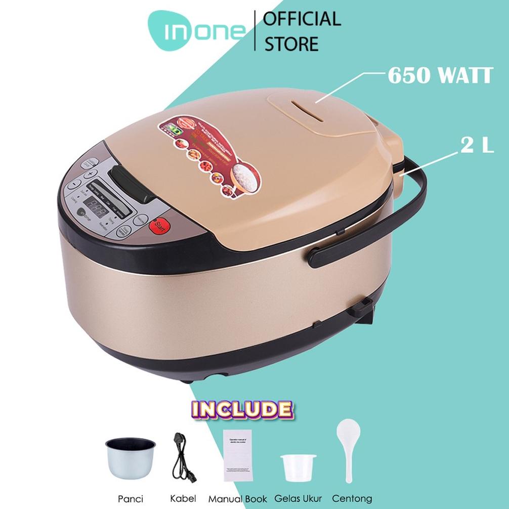 INONE Rice Cooker 2L Multi-cooker Magic Jar Champagne