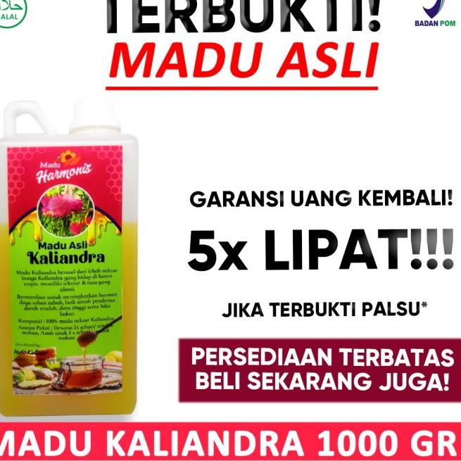 

See More--Indokuliner Harmonis Madu Kaliandra 1Kg 1000Gr ASLI