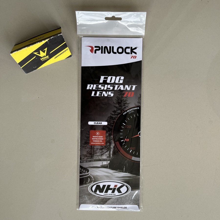 Pinlock 70 Universal / Anti Fog Visor Helm / Pinlock