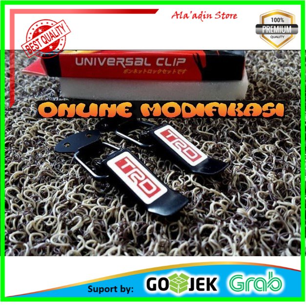 Universal Clip Bumper Ukuran Kecil TRD MUGEN