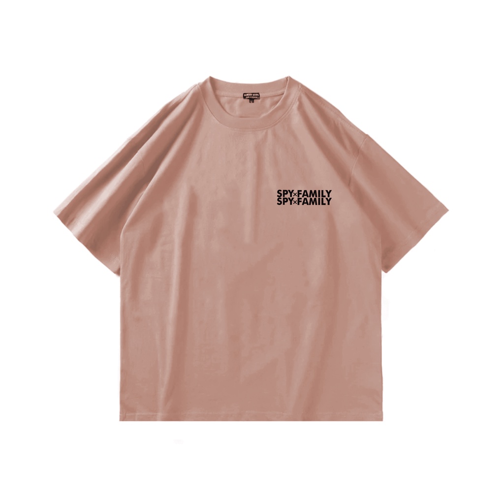 [ OVERSIZE ] LETTUCY kaos &quot;spy familly&quot;