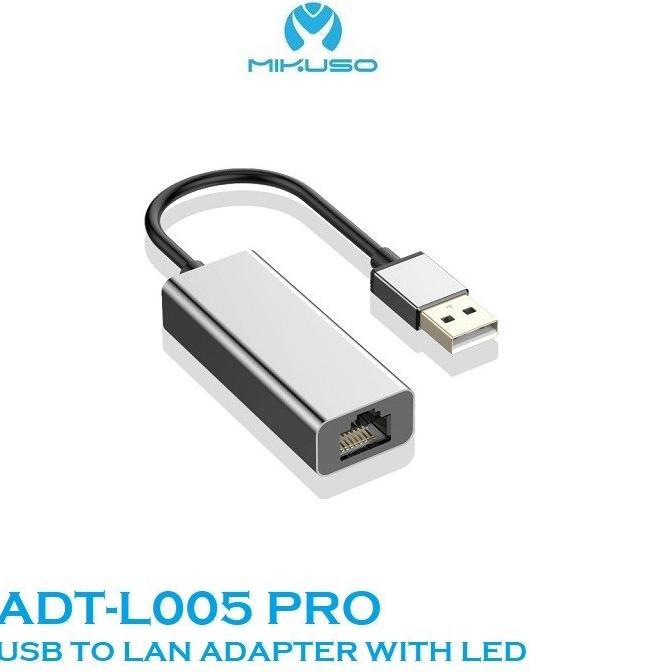 Usb to Lan Mikuso ADT-L005 USB to LAN Adapter 100MBps