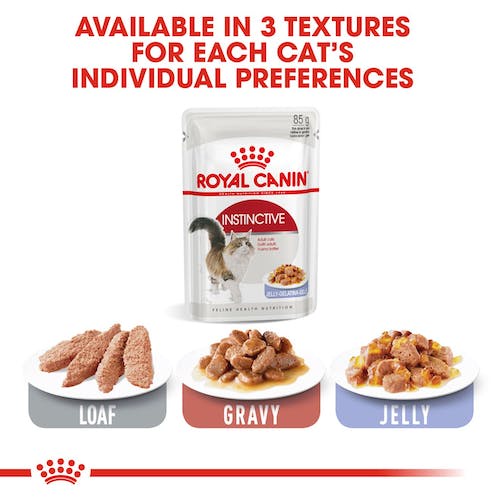 ROYAL CANIN Instinctive Jelly / Gravy 85gr Cat Wet Food / Makanan Kucing Basah