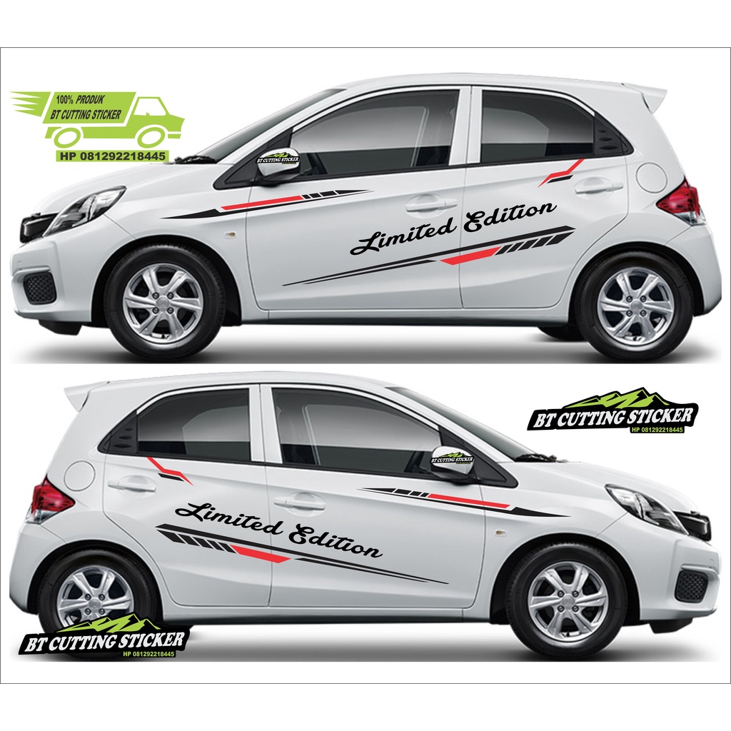 sticker mobil brio rs stiker mobil brio sticker honda brio sticker brio 2017 sticker brio rs 2017 st