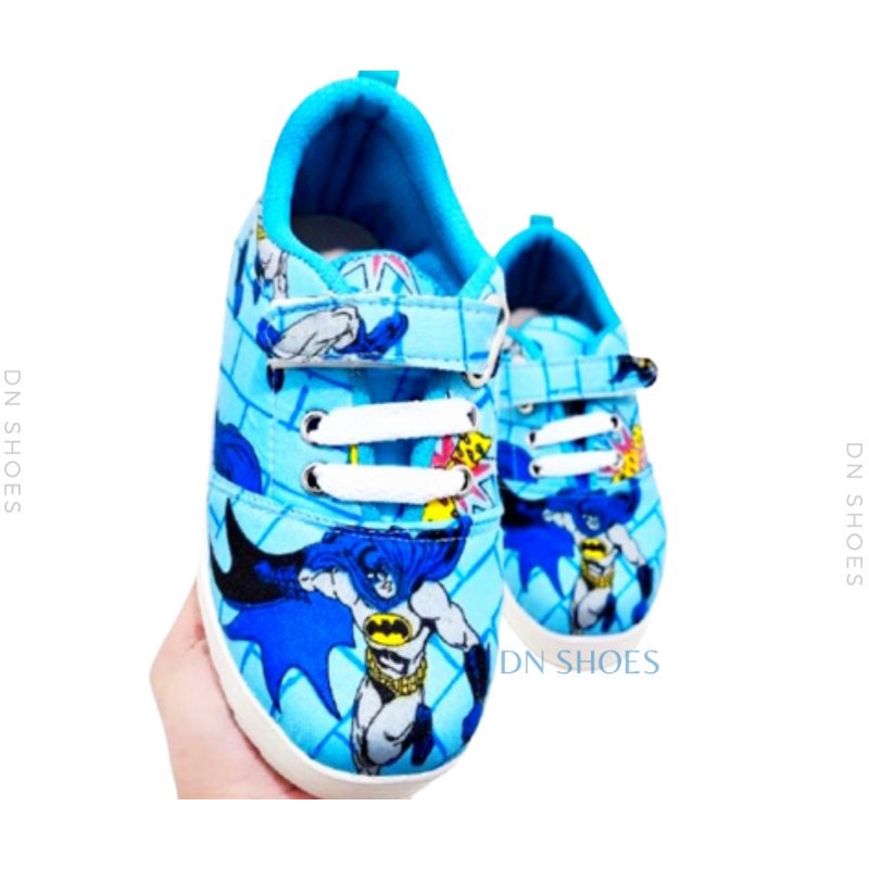 Sneakers Anak Sepatu Anak laki laki Karakter Batman Biru