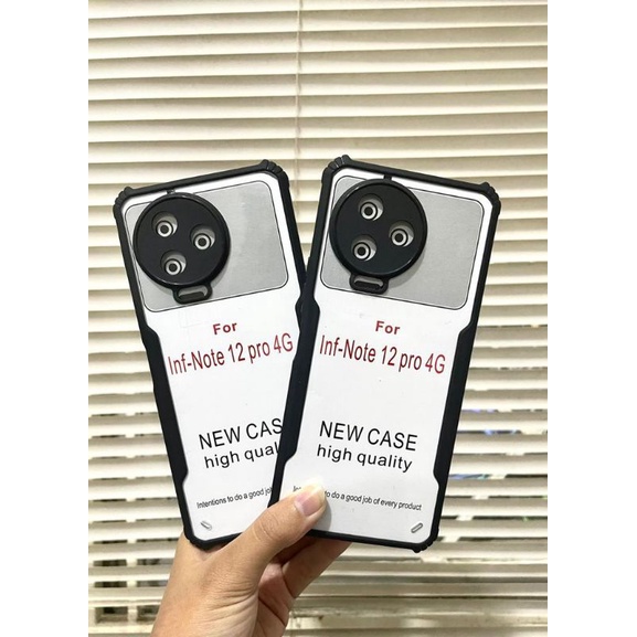 CASE Spigen SHOCKPROOF INFINIX Note 12(G96), HOT 12, HOT 12i, HOT 12PLAY,  HOT 10PLAY +Protec Camera