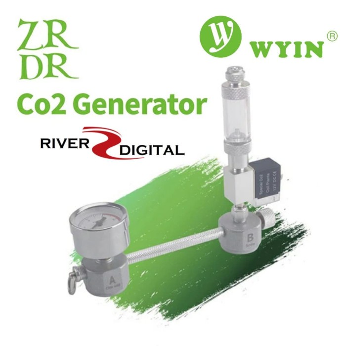 Aquascape Co2 Generator / Regulator DIY Kit CISOD/ Citrun + Soda