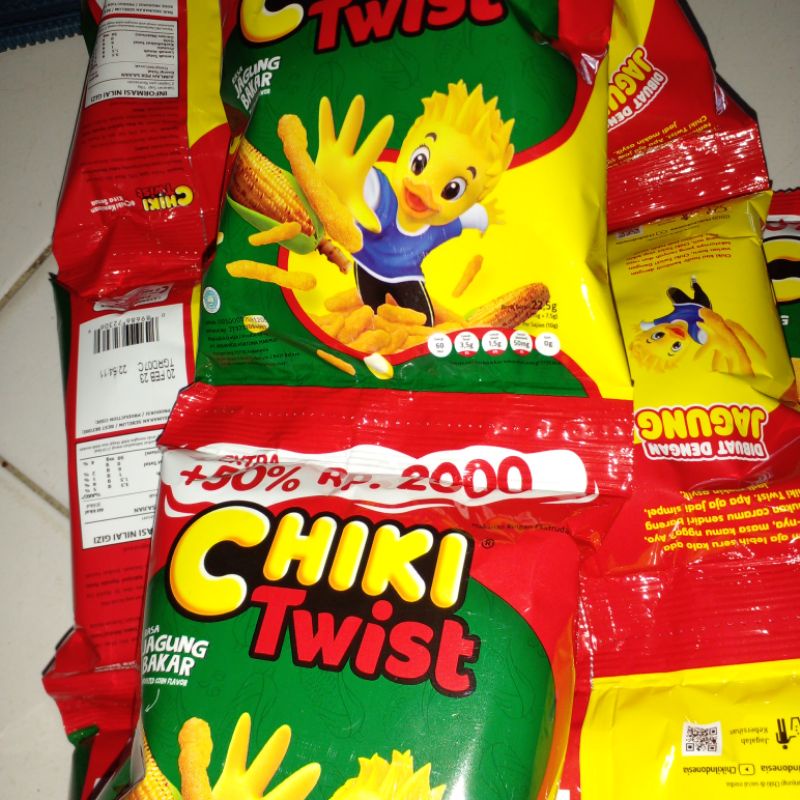 

CHIKI TWIST 1 RENTENG ISI 10 PCS