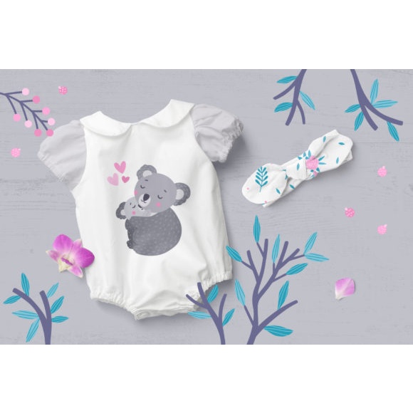 Koala Family Illustrations