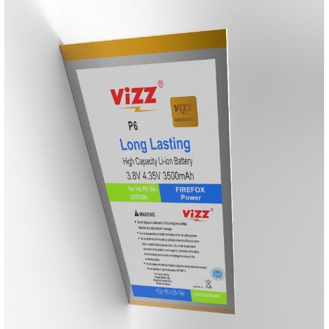 Vizz Baterai Huawei P6 G6 U00 U06 Original