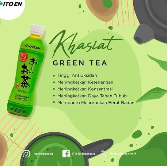 

Dapatkan Sekarang--ITO EN Oi Ocha Unsweetened Green Tea 300 ml @12 pcs - Teh Hijau