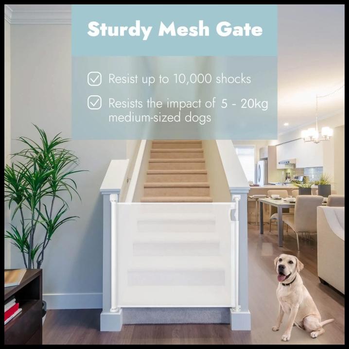 Pagar Pembatas Hewan / Kandang Pagar Anjing Kucing / Pintu Penghalang