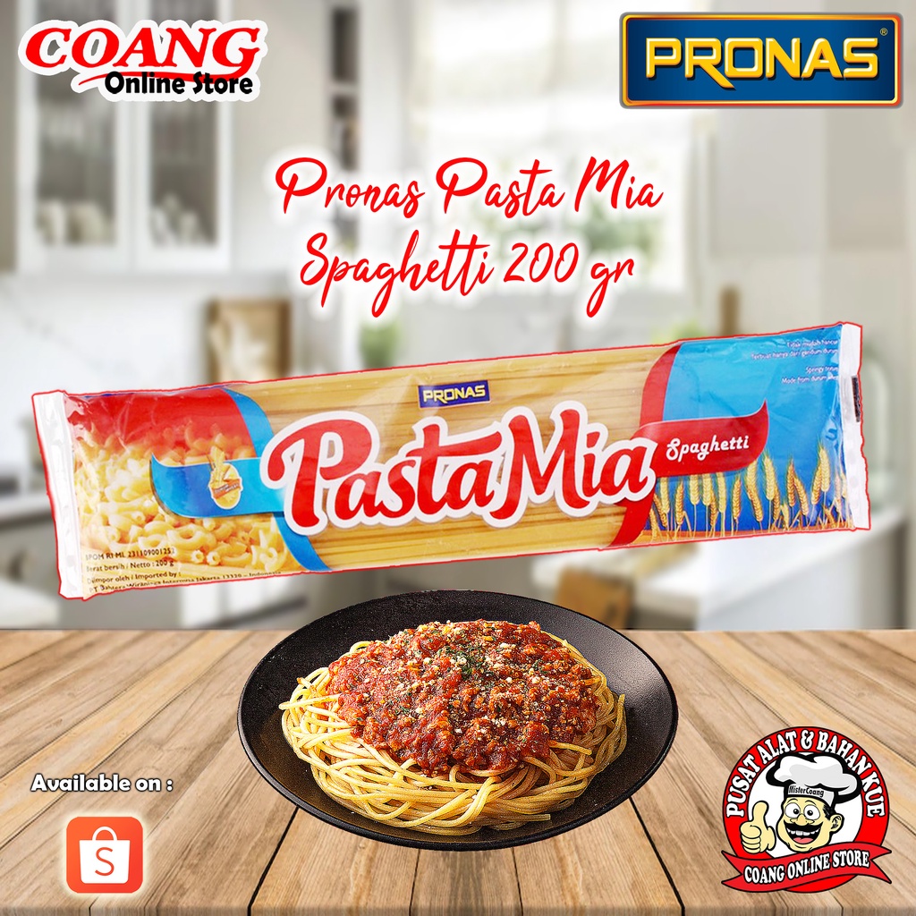 

Pronas Pastamia Spaghetti 200 gram