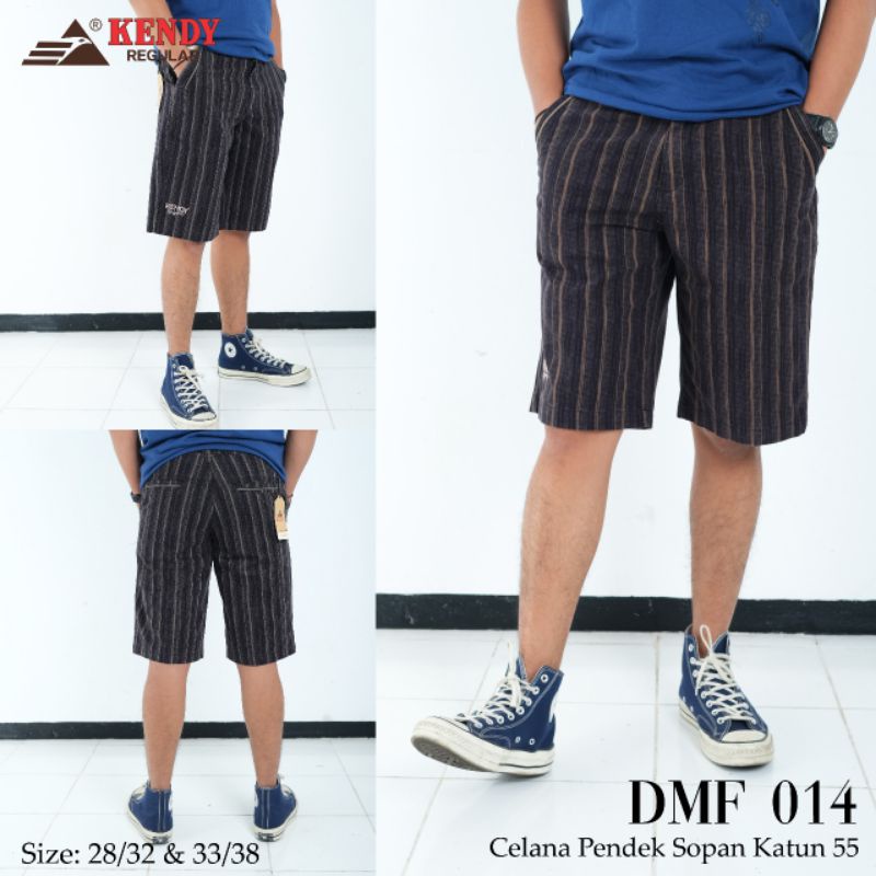 Celana pendek pria katun merk kendy