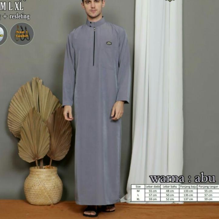 Langsung Order Ar Razi fashion jubah ELVANO baju gamis haramain jubah pstan jubah arab jubah terbaru