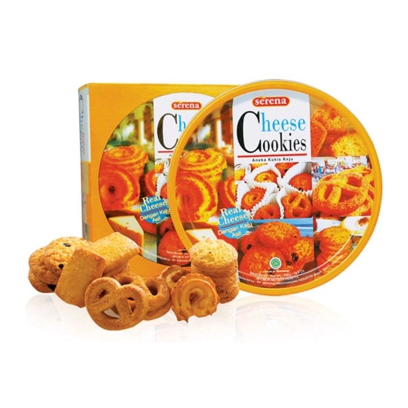 

Serena Cookies Keju 454 gr